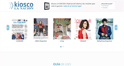 Desktop Screenshot of kioscodigital.lanacion.com.ar