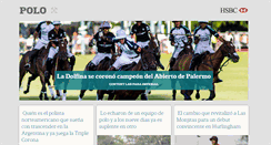 Desktop Screenshot of polo.lanacion.com.ar