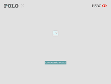 Tablet Screenshot of polo.lanacion.com.ar