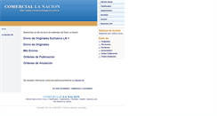 Desktop Screenshot of comercial.lanacion.com.ar