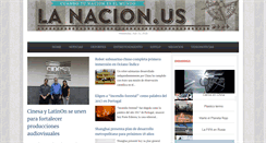 Desktop Screenshot of lanacion.us